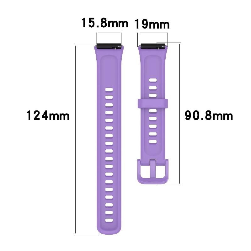 Soft Silicone Strap For Huawei Band 7 Original Sports Breathable Replacement Comfortable Wristband For Huawei Band 7 Accessories