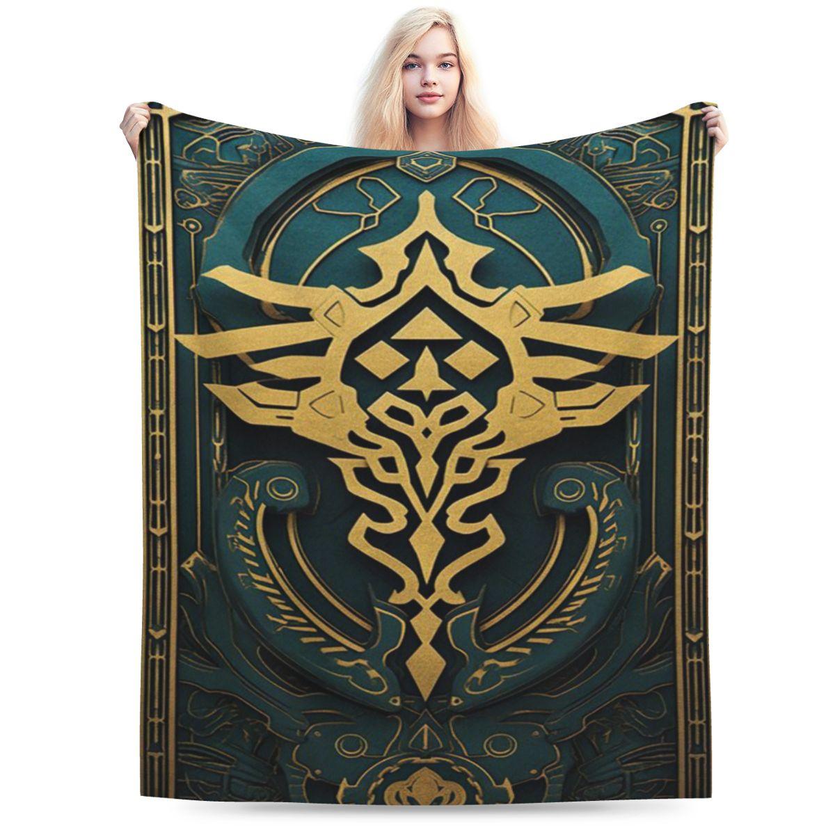 

Shiekah Slate Cover Personalized Soft Decorate Home An UltraSoft Micro Fleece Blanket 75x100cm