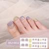 Gel Toenail Stickers Gel Manicure Stickers 3D Phototherapy Nails Semi-cured Toenail Stickers