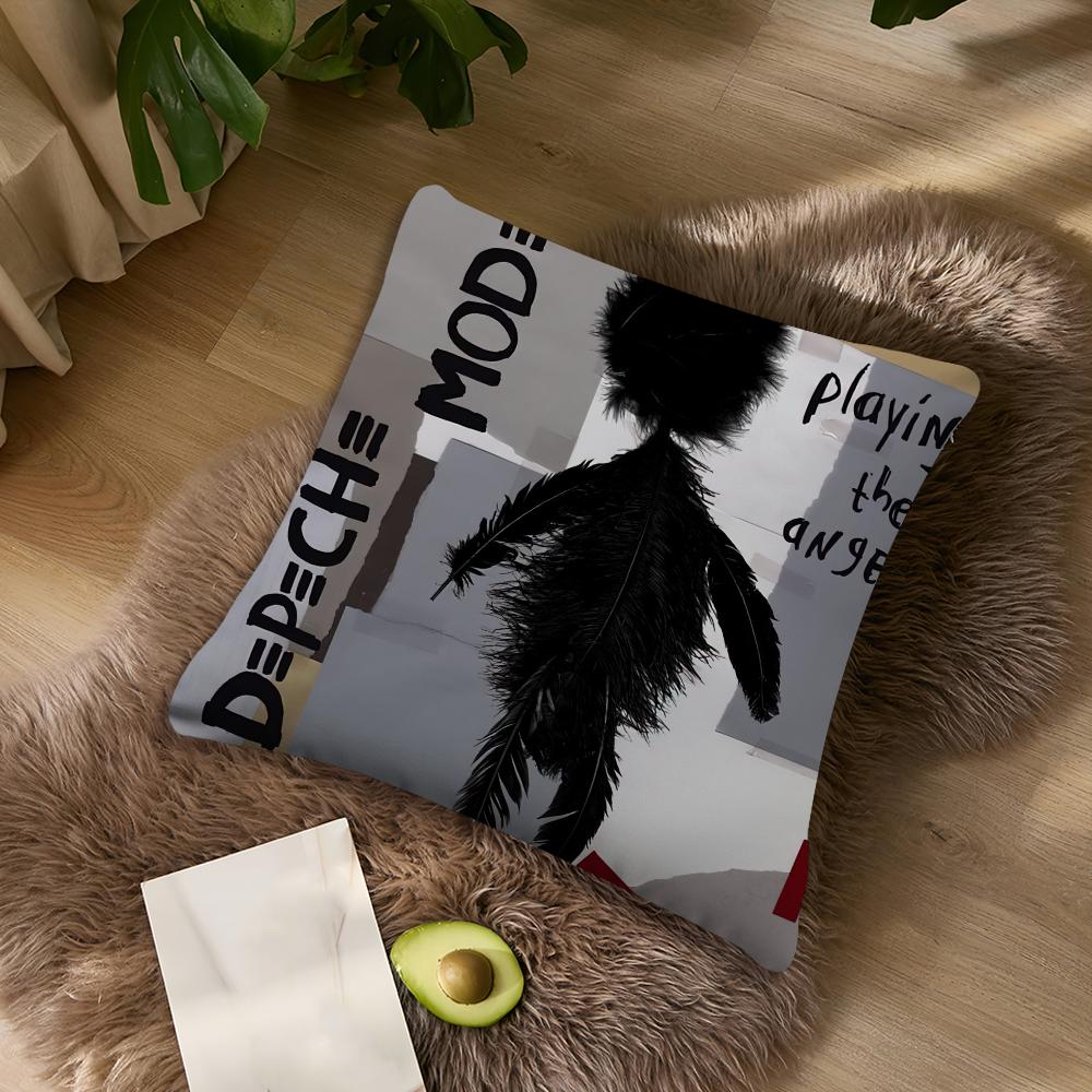 

Band DDepeche MMode Mement cushion cover Living Room Accent Couch Back Support Square Lounge Restful Nap Companion Pillow Case 30x30 cm