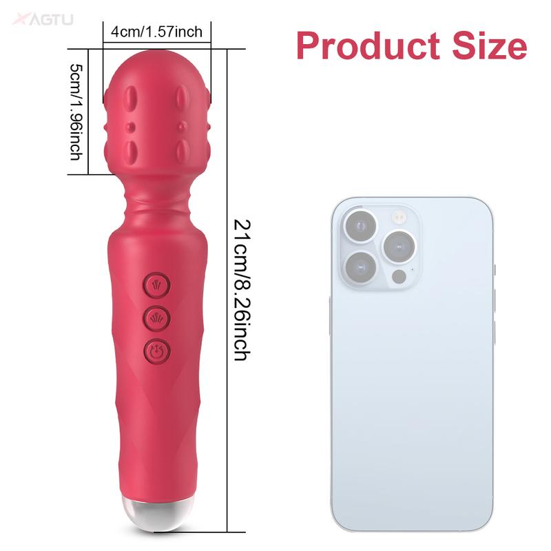 Powerful Clitoris Vibrators AV Vibrator Massager Magic Wand Erotic Sex Toys for Women USB Recharge Female Adult Product G Spot