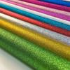 Fine Glitter Fabric Roll Iridescent Sparkle Faux Leather Craft Material Bows Bag Decor DIY Sewing Making Sheets