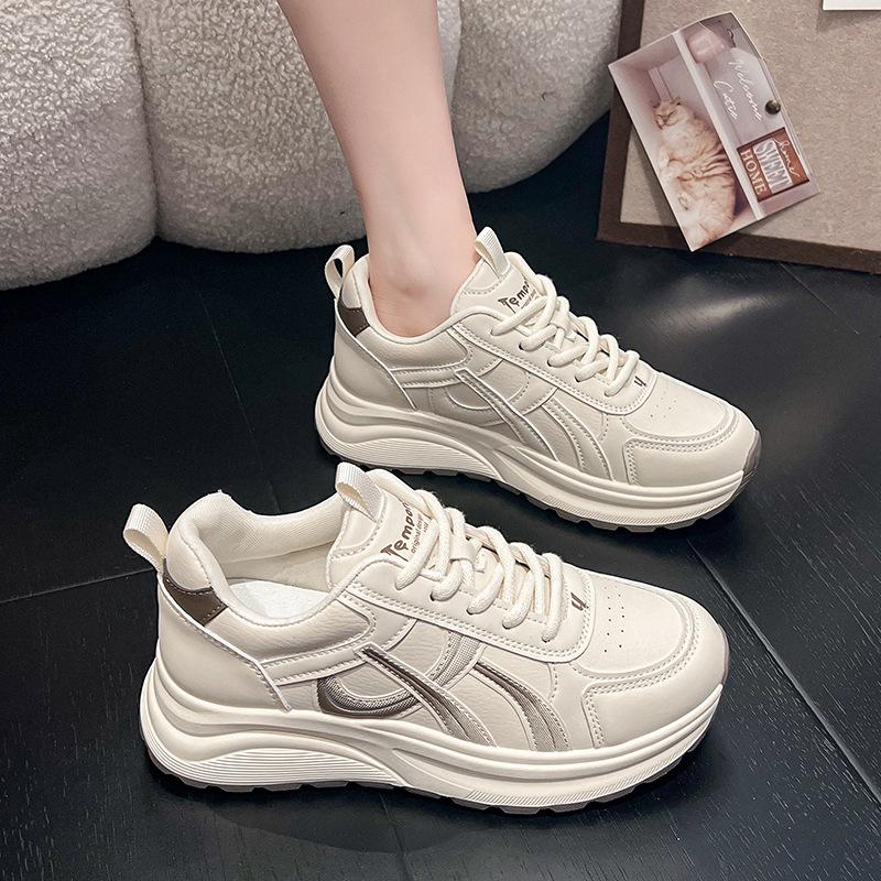 Thick-soled heightening dad shoes Forrest Gump shoes New spring lightweight and breathable casual sports shoes