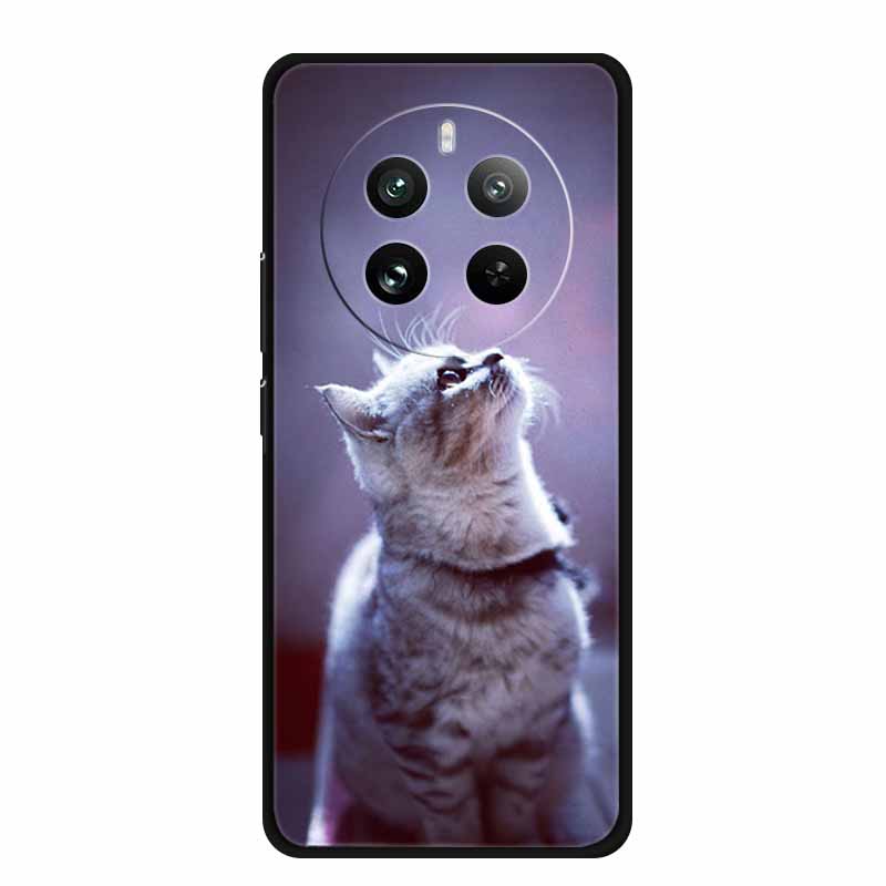 For OPPO Realme 12 4G Case TPU Animals Soft Silicone Back Cover Phone Cases For Realme12 4G Wolf Protective Original Cool Funda