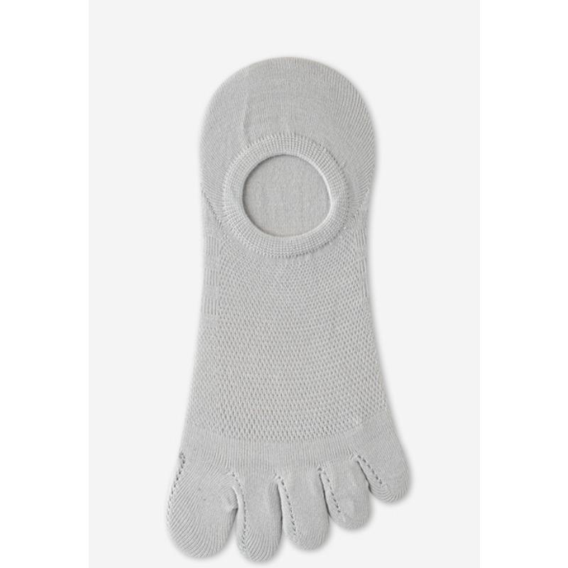Summer Sweat-absorbing Mesh Five-finger Socks, Anti-pilling Split Toe Socks, Boneless Socks, Boat Socks, Men's Short Socks