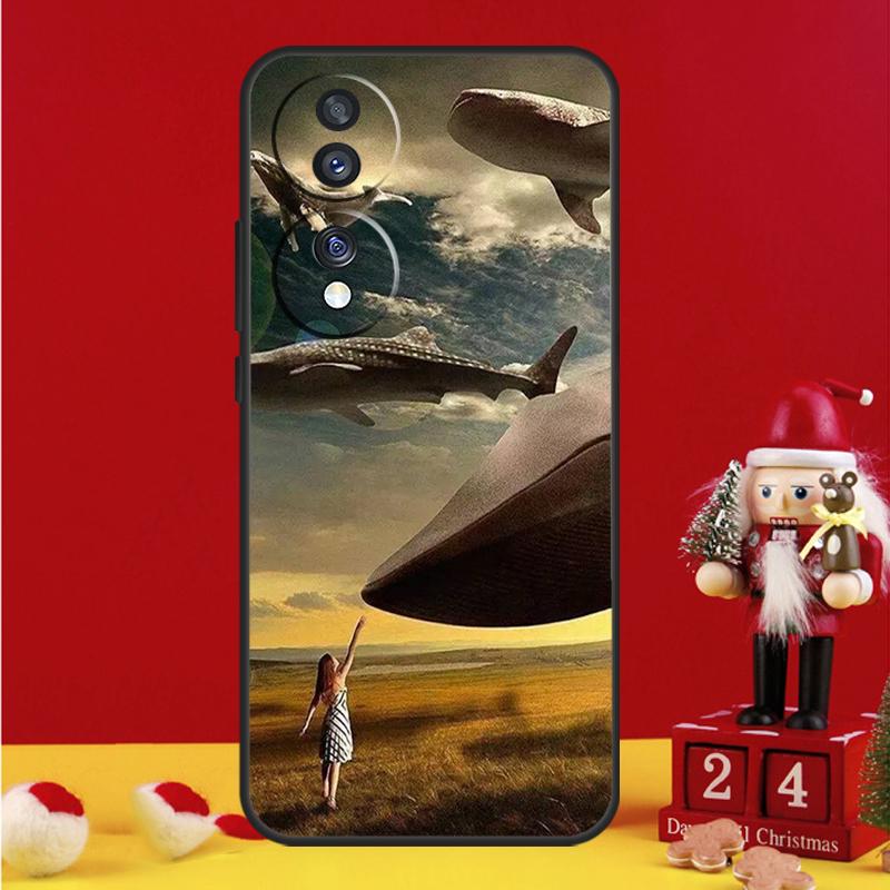 Flying Whale Magical Case For Honor Magic 5 6 7 8 Pro Honor 200 400 50 70 90 Lite X8b X8c X9a X9b X9c Win RT Cover