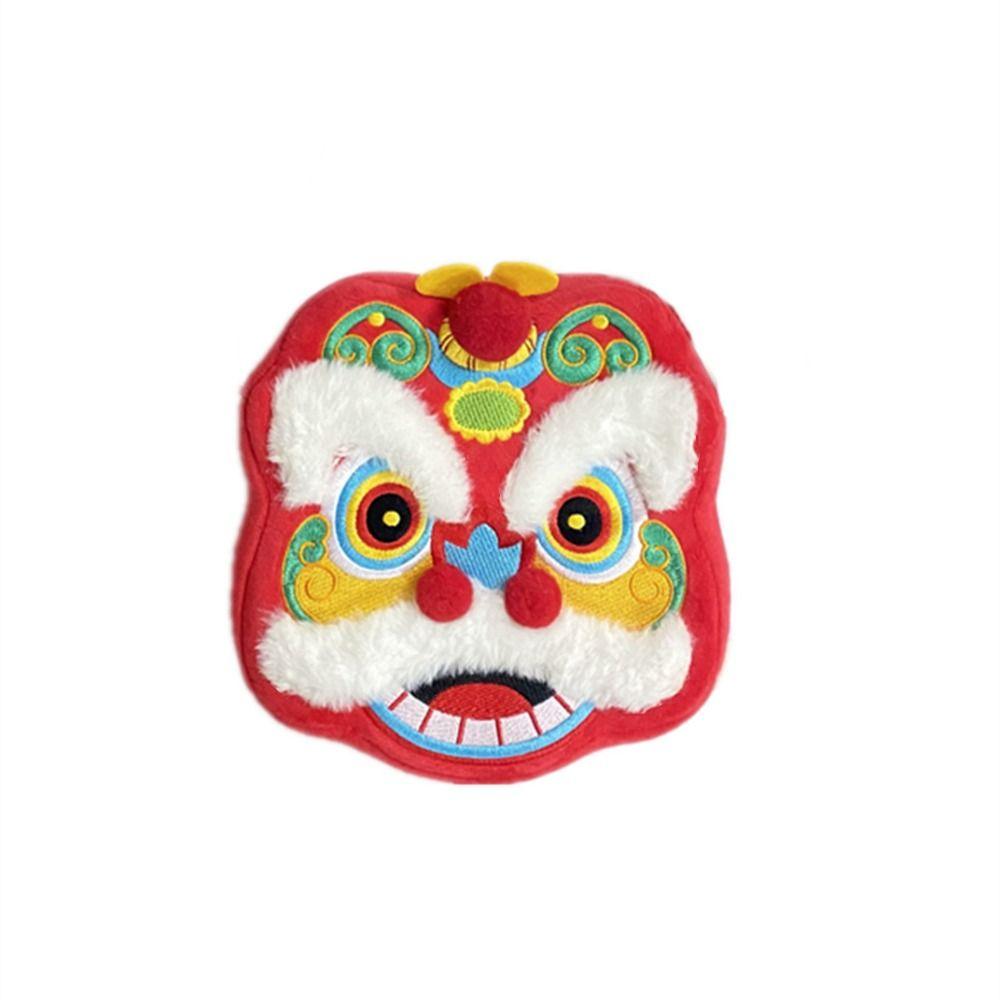 Wallet Chinese Dancing Lion Bag Plush Lion Dance Coin Pruse Cute Chinese New Year