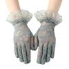 Women's Lace Floral Sun Protection Mesh Gloves - Sexy, Breathable, Bridal Arm Sleeves