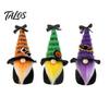 Unique Halloween Ornaments Gnome Decor, Cute Gradient Ghost Figurine, Faceless Statue Holiday Decorations for Party Shelf Table, Spooky Ornament Home