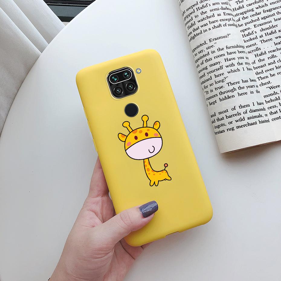 Case For Xiaomi Redmi Note 9 Case Soft TPU Silicon Cover Xiaomi Xiomi Redmi Note 9 Note9 RedmiNote9 Phone Back Cases Cover Funda
