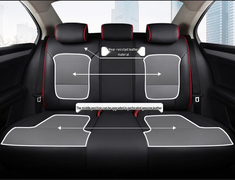 All-Season Car Seat Cover Set for 12-20 Hyundai Ix35 SUV, Full Coverage, 5-Seat