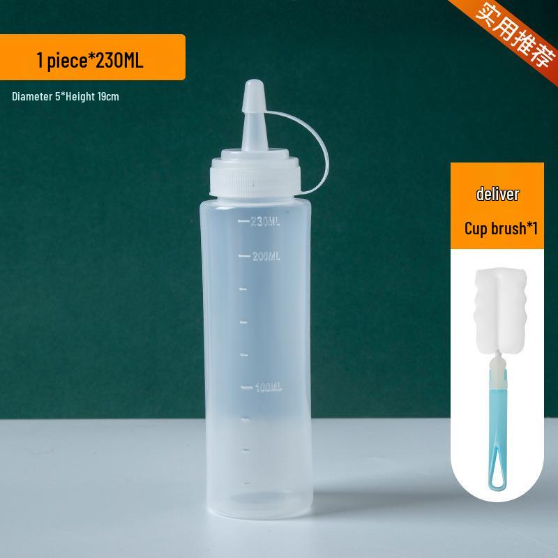 

Food-Grade Plastic Squeeze Bottle for Vinegar, Jam, Dressing & Oil