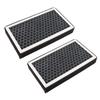2PCS Cabin Air Filter with Activated Carbon Car Air Condition Air Intake Filter Accessories Replacement For Tesla Model
