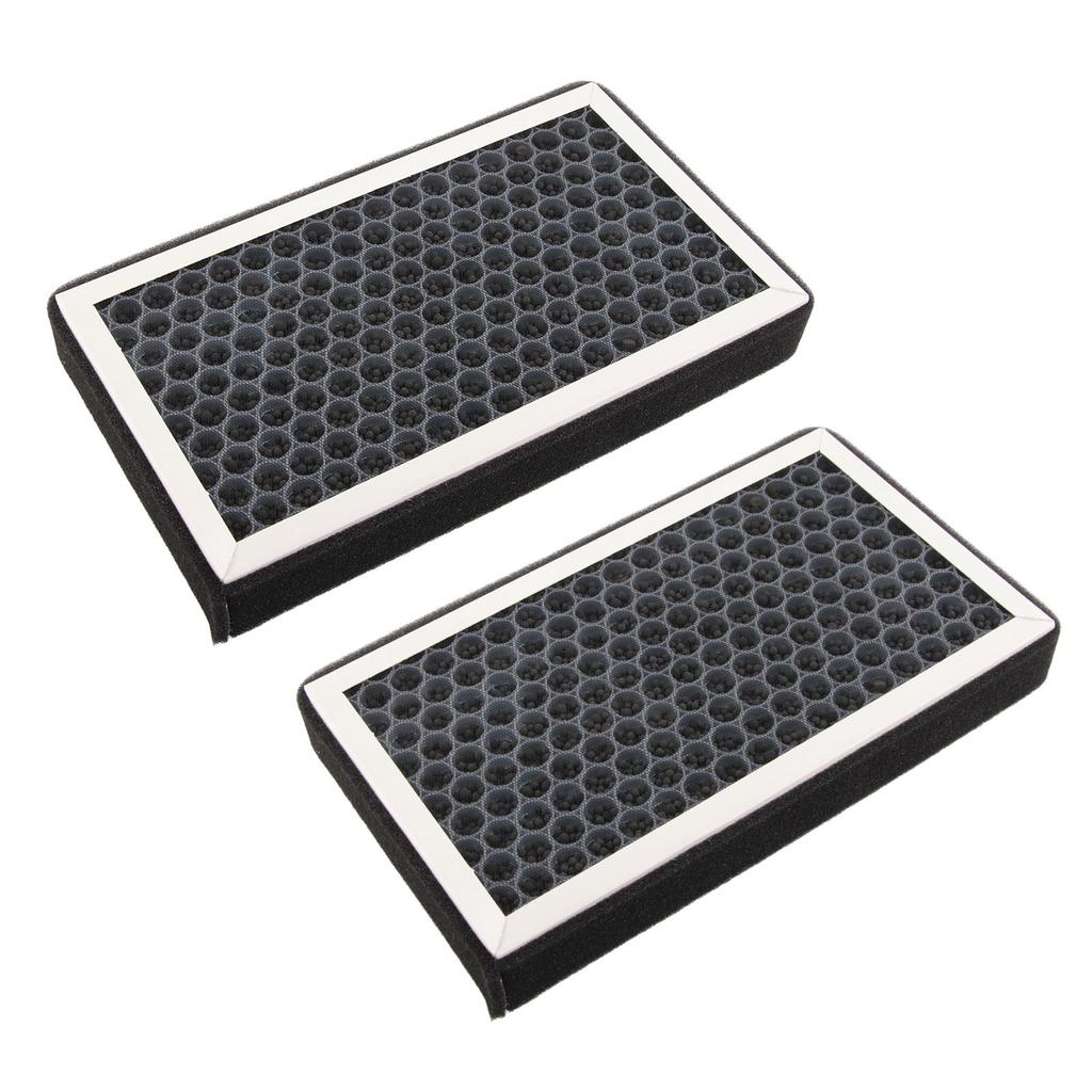 2PCS Cabin Air Filter with Activated Carbon Car Air Condition Air Intake Filter Accessories Replacement For Tesla Model