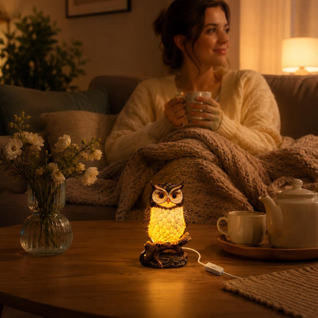 Desk Decorative Night Light for Bedroom, Tabletop Lamp with Soft - Cute Home Decor Gift