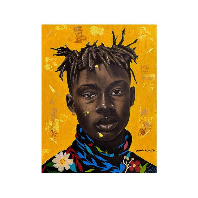 Schwarzer Mann Leinwand Malerei Afrikanische Kunst Porträt Graffiti Poster Drucken Abstrakte Figur Wand Bilder für Wohnzimmer Wohnkultur