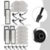 For Xiaomi Robot Vacuum S40 / OV81 Side Brush HEPA Filter And Mop Pads Replacement Kit 4 Filters + 5 Mop Cloths + 6 Side Brushes