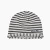 Soft Warm Striped Knit Beanie Cold Proof Slouchy Knitted Hat Autumn Winter Skullcap  Men Women