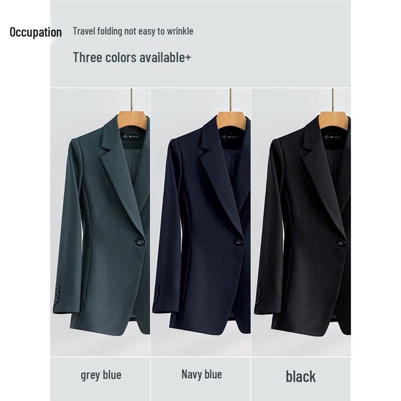 Women's Professional Blazer Suit Set - Spring/Autumn Workwear