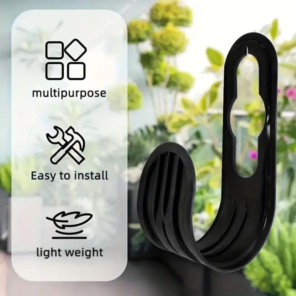 2Pcs Durable Garden Hose Holder Space Saving Hose Storage Rack Garden Hose Reel Organizer Garden