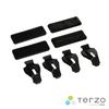 Terzo Roof Carrier Set of for Nissan Serena C25 (by PIAA) Carrier/Base Holder, 4, Black, (EH336)
