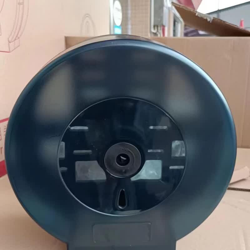 Punch-Free Transparent Large Roll Toilet Paper Holder