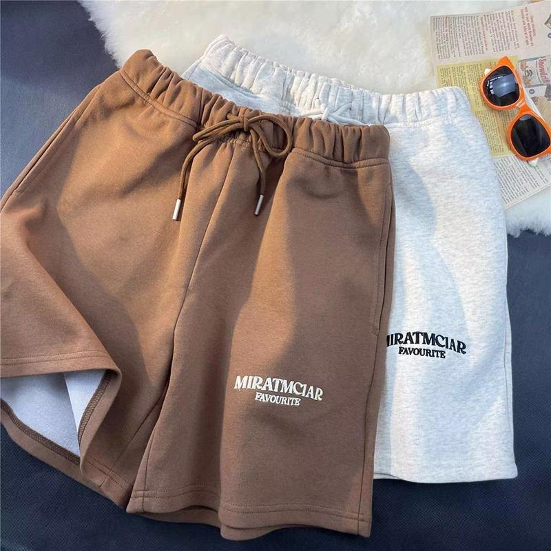 Men Summer Causal Plus Size Letter Shorts Embroidered Sports Beach Pants