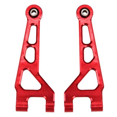 2 Pcs Front Upper Suspension Arm Aluminium Alloy Red Fit for HBX 16889 116 Remote Control Car