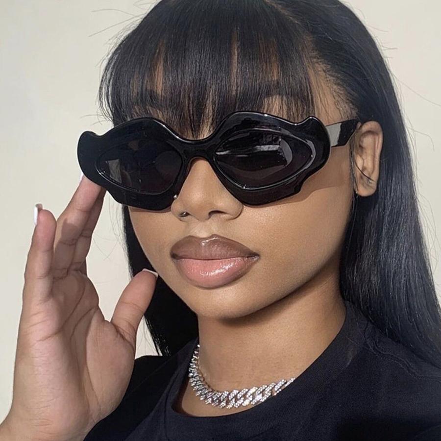 Modische Sonnenbrille Unregelmäßige Sonnenbrille Nicht polarisiertes Modeaccessoire