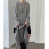 Johnature Korean Lazy Loose Striped Long Sleeve Women Autumn Versatile Base Casual O-neck Pullover Loose Top T-shirts