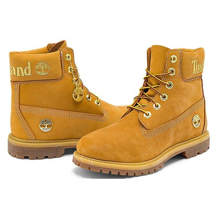Timberland 6 Inch Durable Waterproof Short Outdoor Boots Women boots Wheat A5TY7231