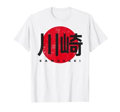 Camiseta Kawasaki City Estética Retrô Japonesa Kawasaki