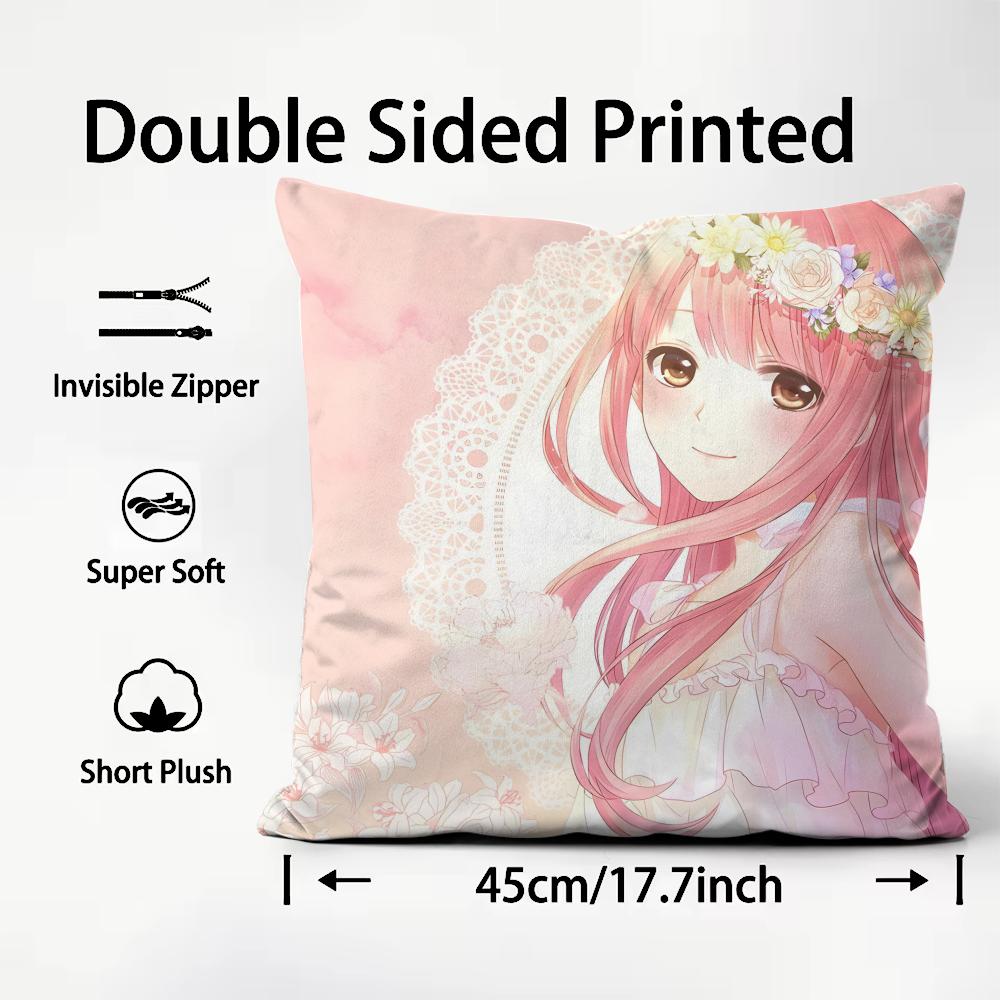 

Love NNikki DressS UP Queen Cushion Cover Plush Fabric Soft DoubleSided Printed Sofa Warm Winter Home Child Gift Pillow Case 30x30cm