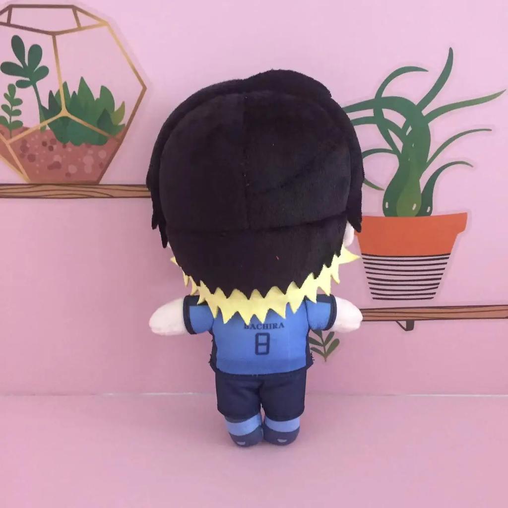 Плюшева лялька Blue Lock Сейшіро Нагі 20 см Ісагі Йоічі Мікаге Мила М'яка Набита Подушка Подарунок на День Народження