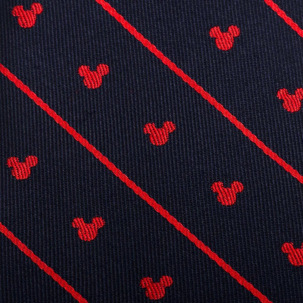 Cufflinks Mickey Mouse Navy Pinstripe Tie (dn-mpnst-bl-tr)