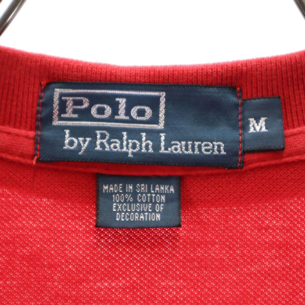 Polo by Ralph Lauren Polo Bear Short Sleeve Polo Shirt M Red Series Fawn Men's Used