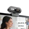 UHD 4K Autofocus USB Camera with Built-in Mic and Privacy Cover