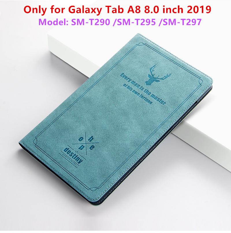 Case for Samsung Galaxy Tab A 8.0 2019 SM-T290 SM-T295 SM-T297 Stand Cover for Galaxy Tab A 8.0'' Tablet Protectvie Case