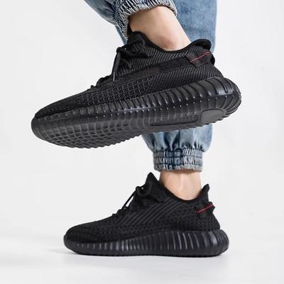 Lässige Paar Herren- und Damenschuhe 350 Frühling und Sommer Internet-Berühmtheit Kokosschuhe ins Tide weiche Sohle atmungsaktiv Sport Laufen Fliegen gewebt