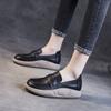 Ležérní mokasíny Jednoduché boty Kožené Retro Dámské boty