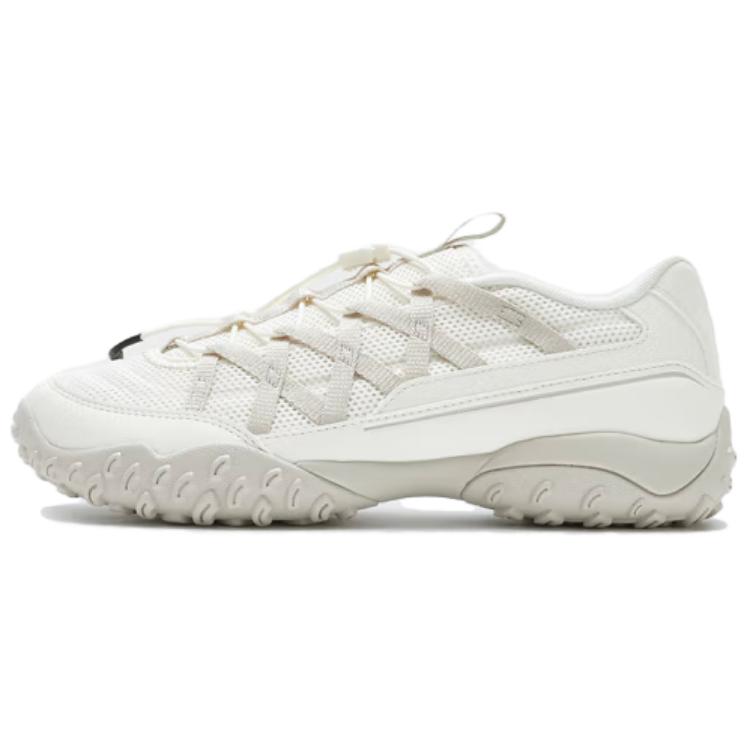 Fila Echappe Ballet Shoes Soft Comfortable Durable Breathable Low-Top Dad Shoes Women Shoes White F12W432126F-GR