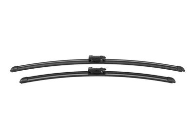 A212S Flat Wiper Blades for Aero Twin Imported Vehicles, 650/550mm