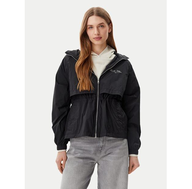 

Ветровка Tommy Hilfiger WW0WW45413, черная, стандартный крой L