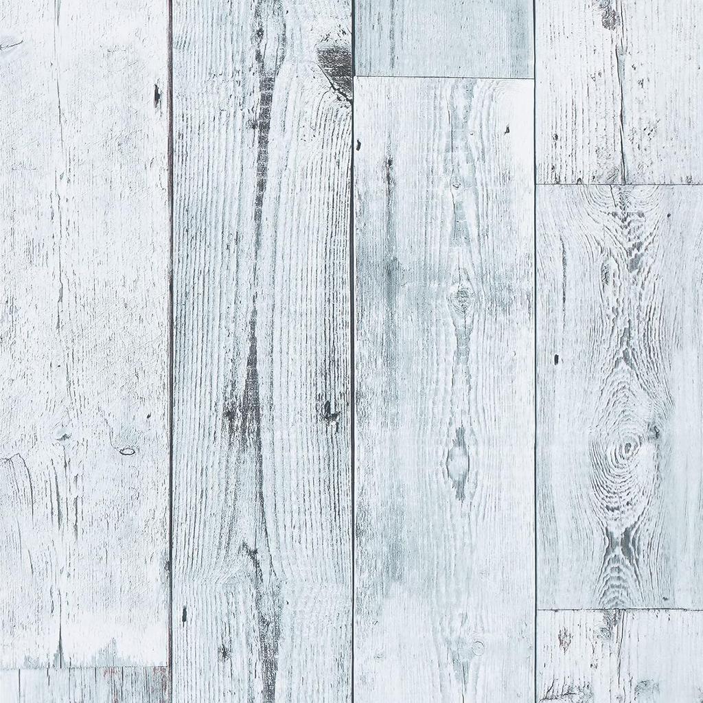 Wood Peel and Stick Wallpaper Shiplap Distressed Wood Plank Removable Wallpaper Self-Adhesive Farmhouse Wallpaper for Cabinets