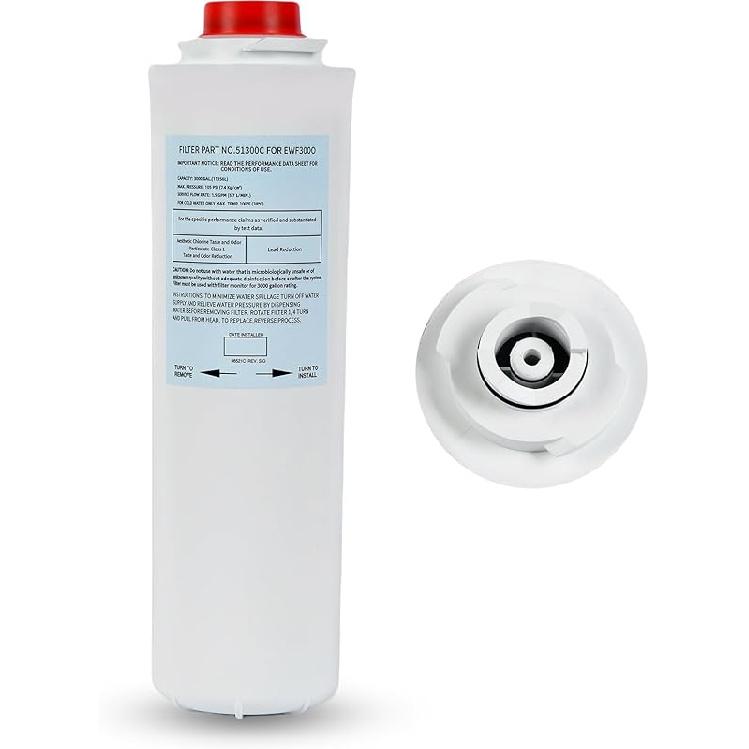 51300C Replacement Filter for Elkay 51300C EWF3000,Compatible with Ezh20 Bottle Filling Station, 3000 Gallon 51300C Water Filter Replacement for