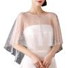 Bridal Shawl: Handmade Pearl Cape for Wedding Photos and Events