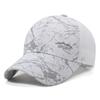 Summer Men's Sun Hat Outdoor Sports Net Baseball Cap Print Fishing Breathable Cap