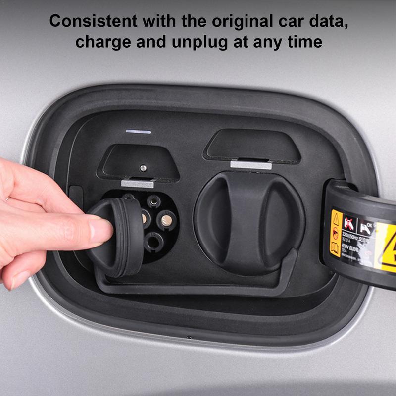 Silicone Charger Hole Protector Waterproof Dust Plug Protective Cover Car Charging Port Plug Cover EV Charger Port Protector