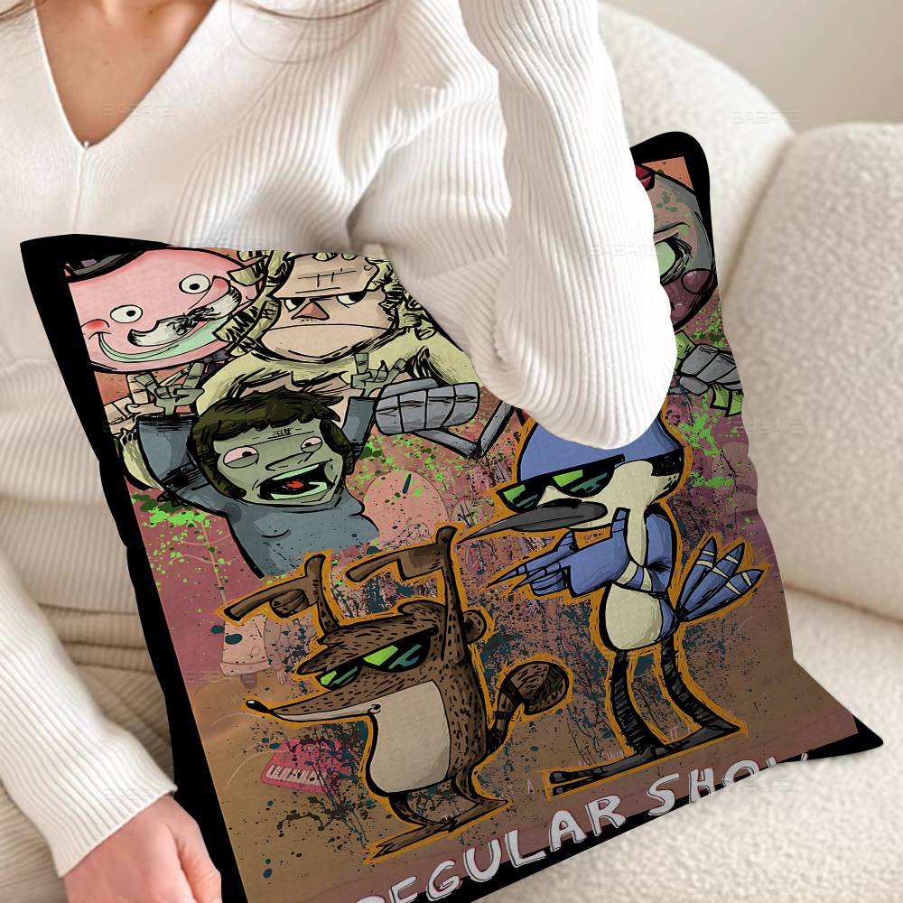 R-Regular S-Show Personalized Pillow Dust Cover Bedroom Kids Party Decoration Pillowcase Birthday Children Gift