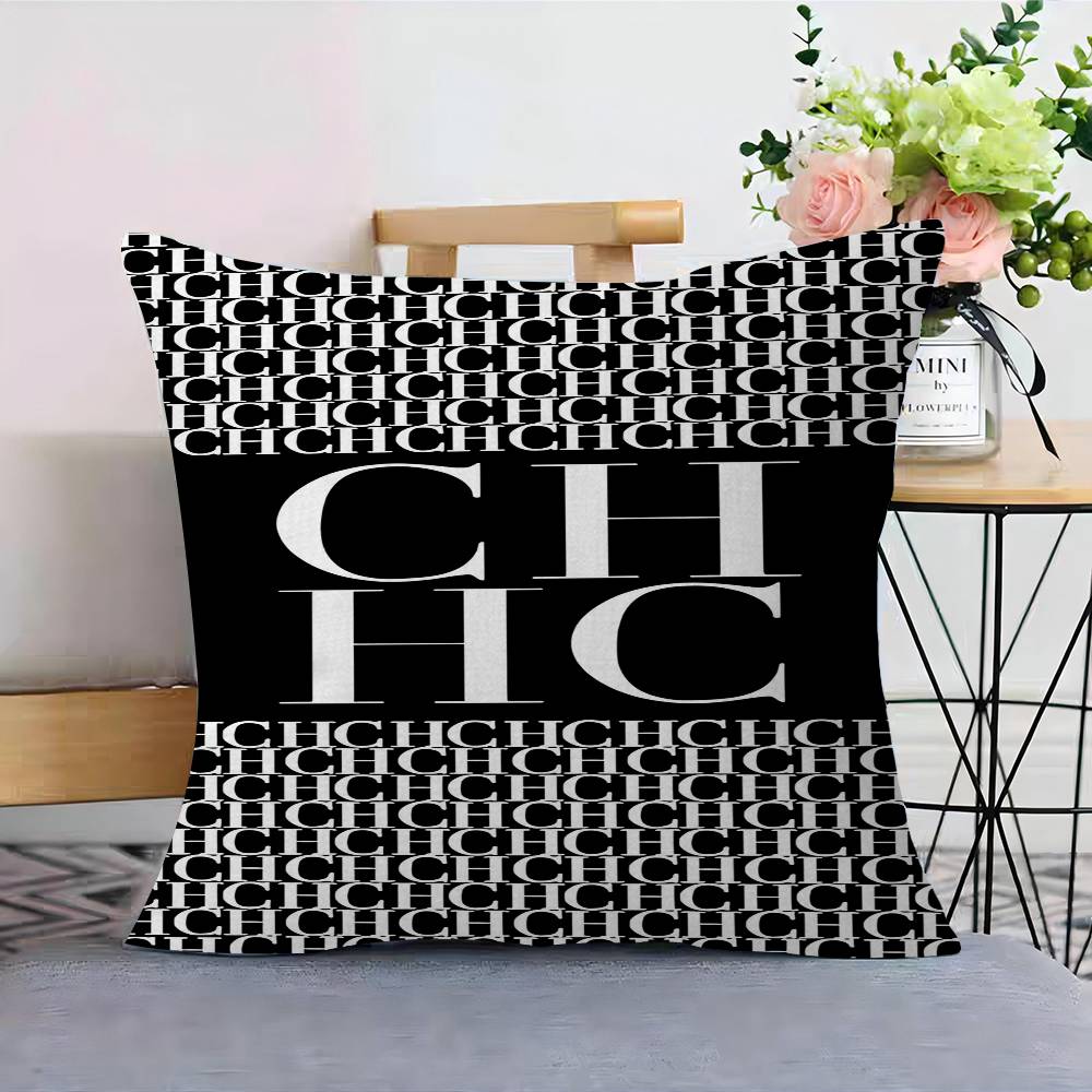 C-CarolinaS Fashion H-HerreraS Pillow Gift Home Office Decoration Pillow Bedroom Sofa Car Cushion CoverPillow Case